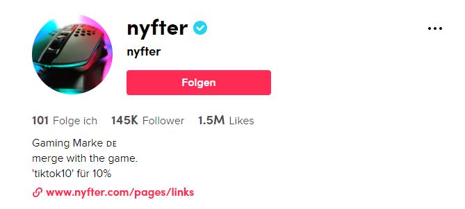 Von einer Gaming Maus zum blauen Haken auf TikTok