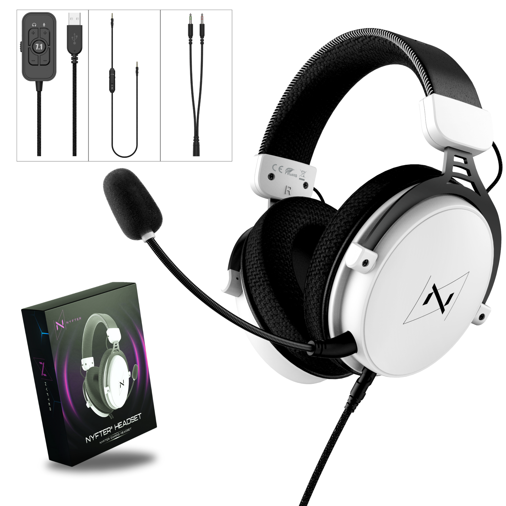 Nyfter® Nyf® H1 Pro Gaming Headset