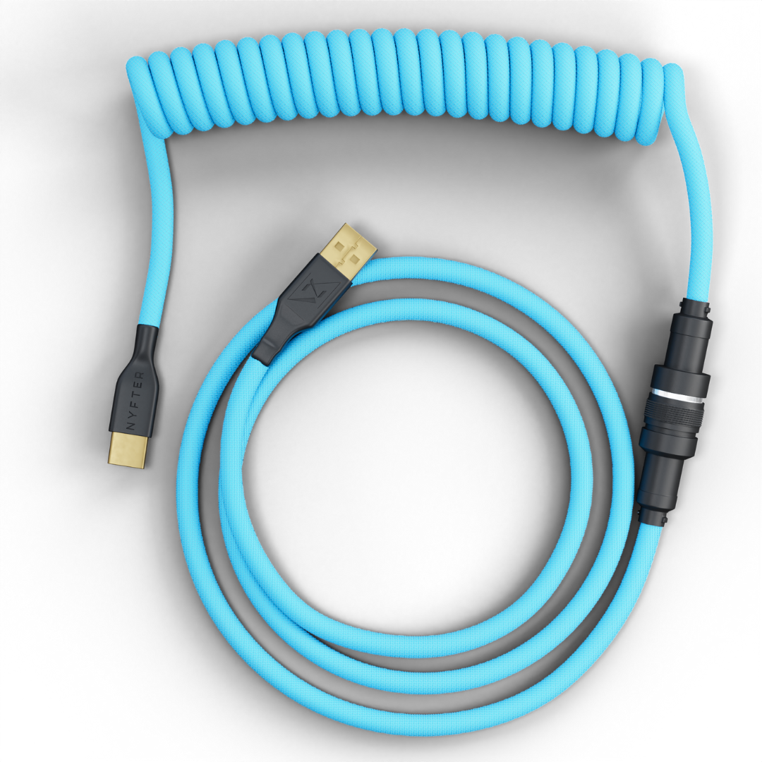 Câble spiralé avec revêtement premium et Aviator Plug Nyfter®