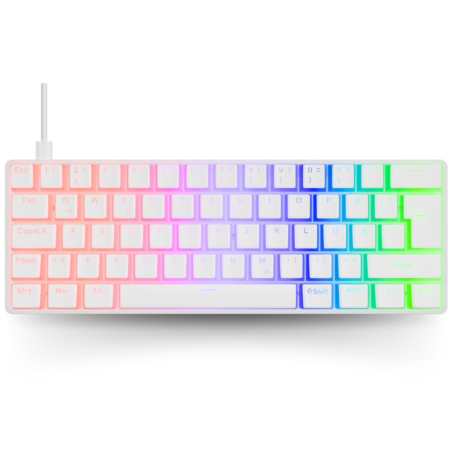 Nyfboard gen2 60% with PBT Pudding Keycaps