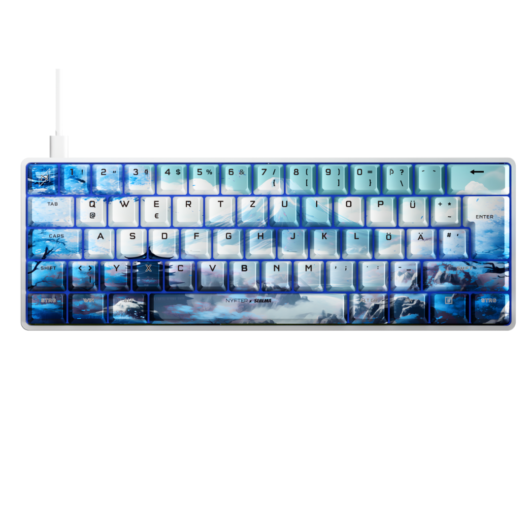 Nyfter Sliiema Blue Keycaps