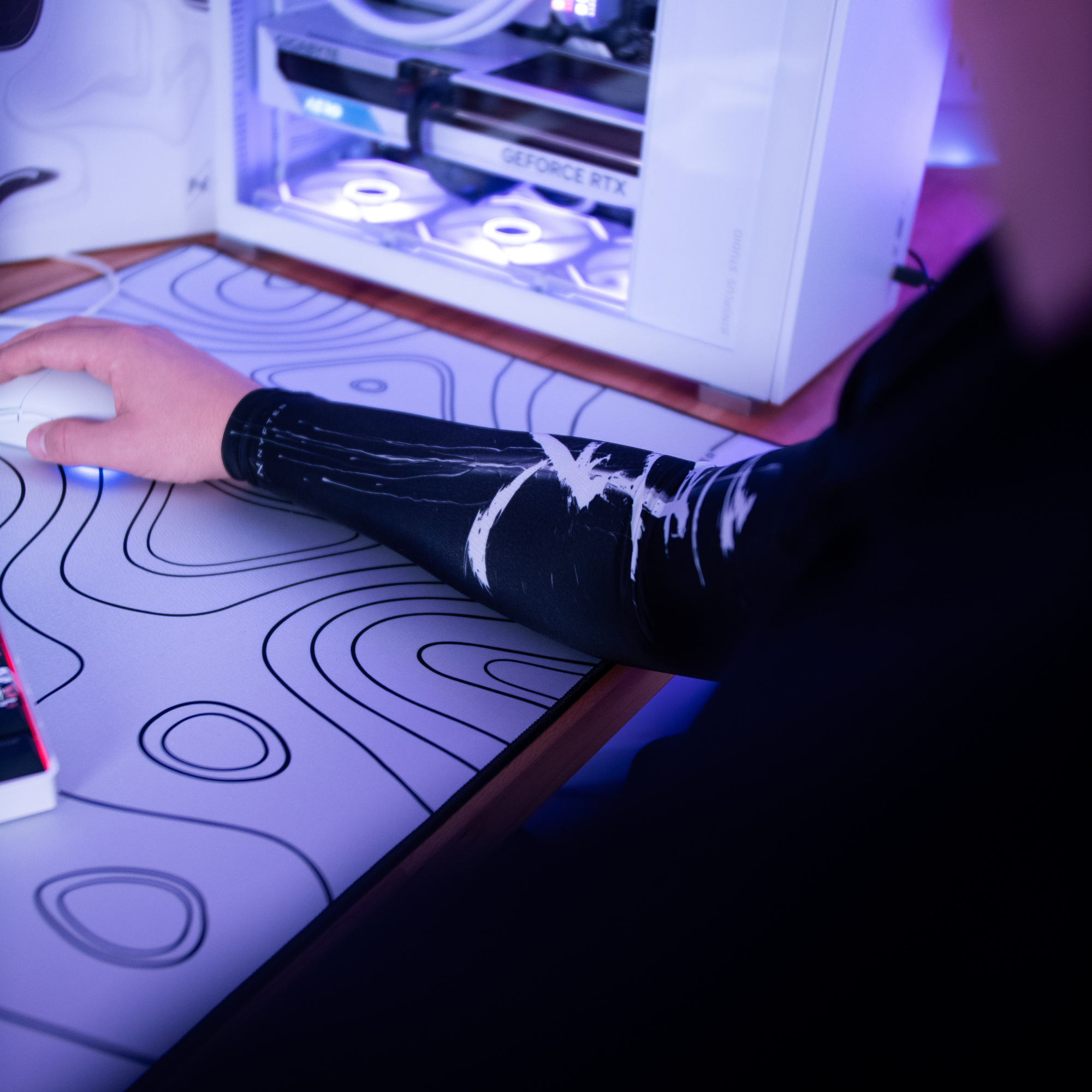 Manchon de bras de jeu Nyfter® asiatique