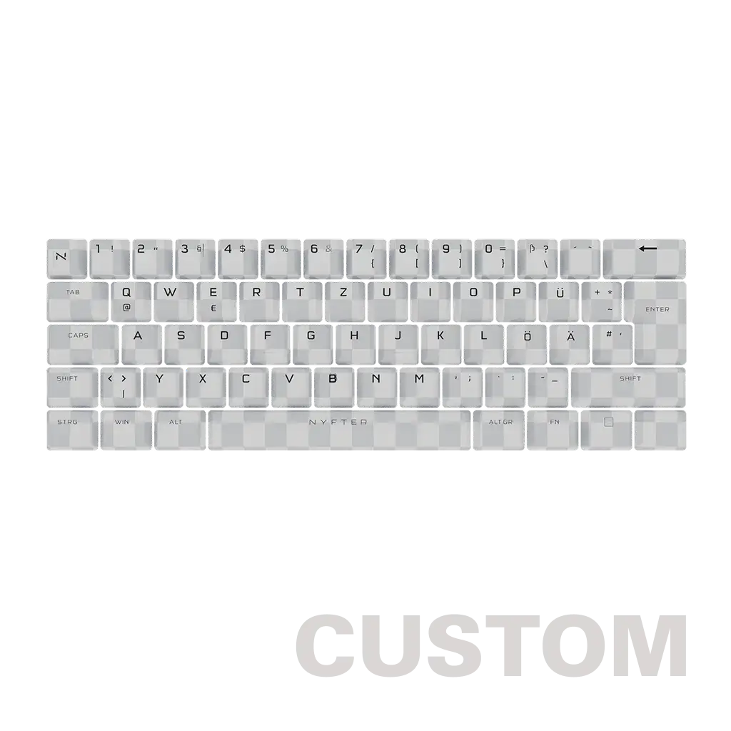 Nyfter® Custom Keycaps 60% - Deine individuellen Keycaps