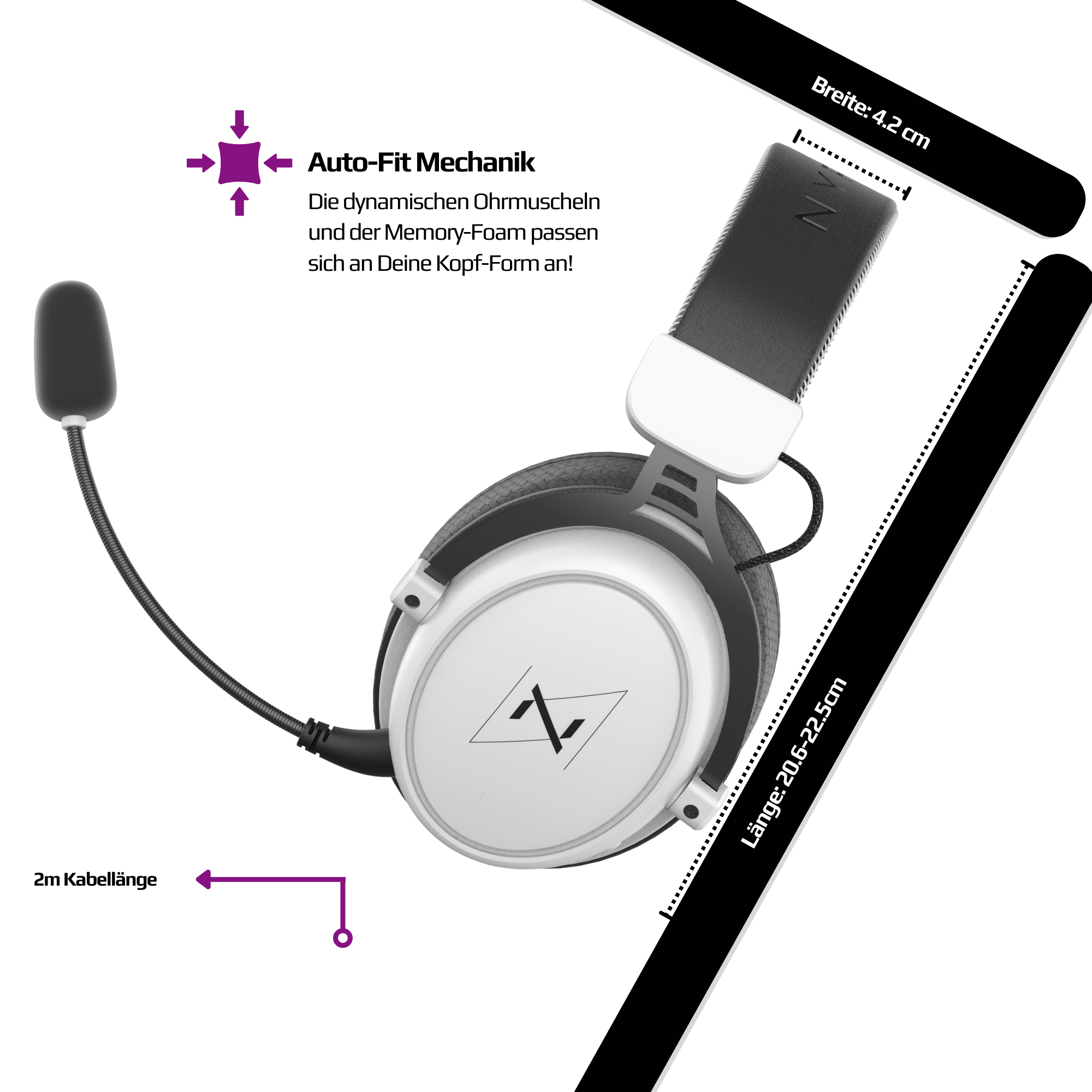 Nyfter® Nyf® H1 Pro Wireless Gaming Headset