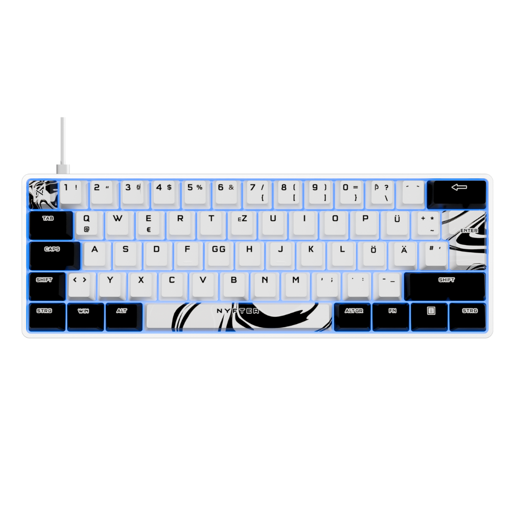 Nyfter® Hall Effect Tastatur Nyfboard HE 61K