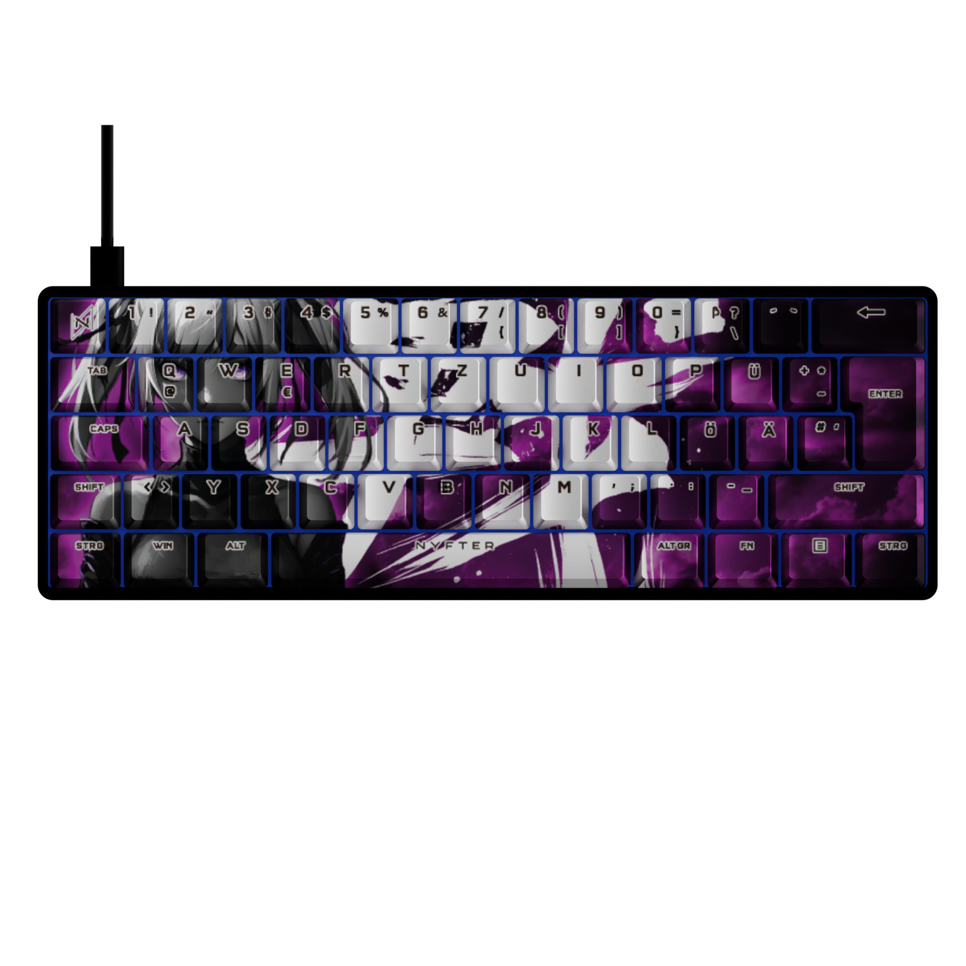 "Nyra - Fog of War" 60% Hall-Effect Keyboard