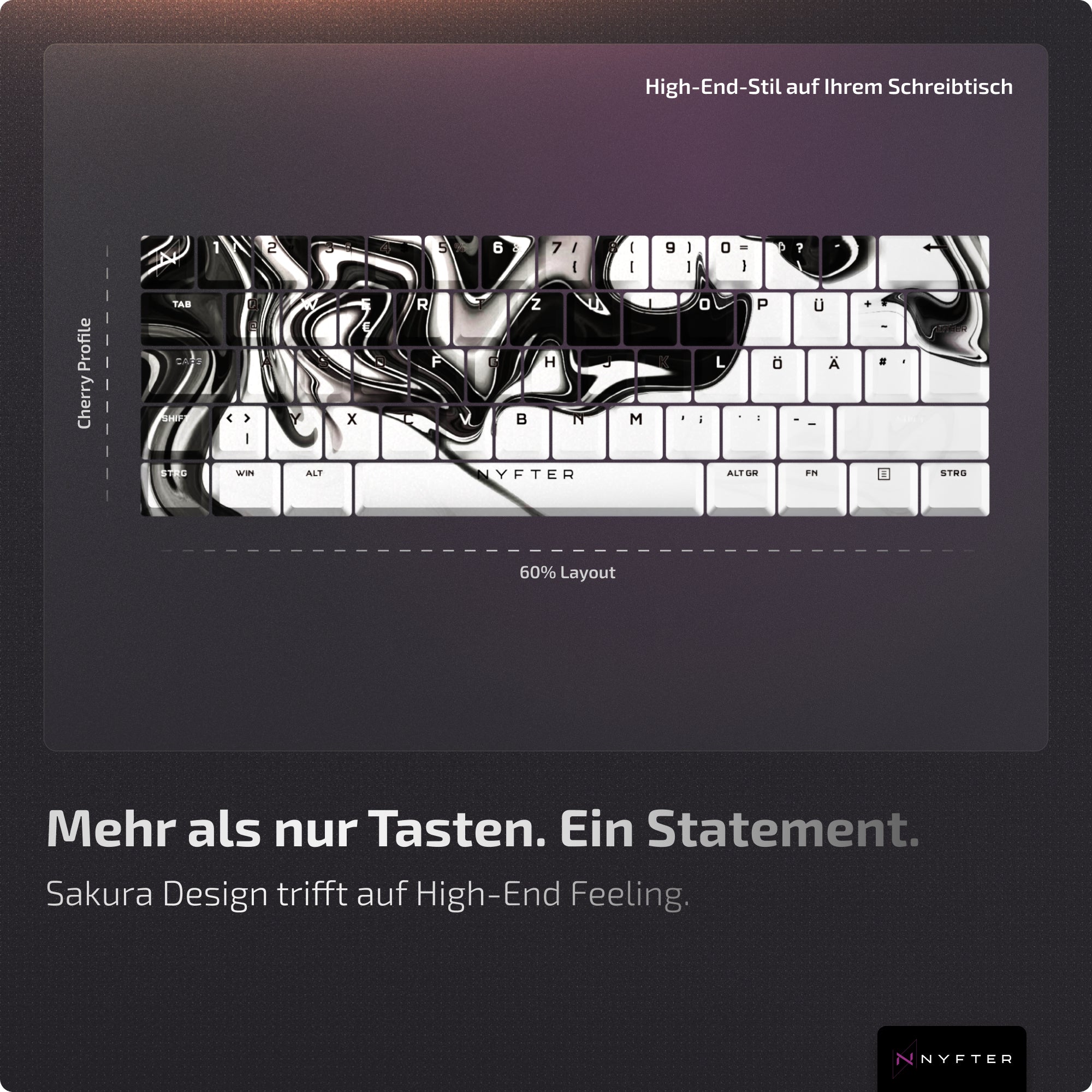 Frosted Setup Bundle 60% “Liquid Black/White”