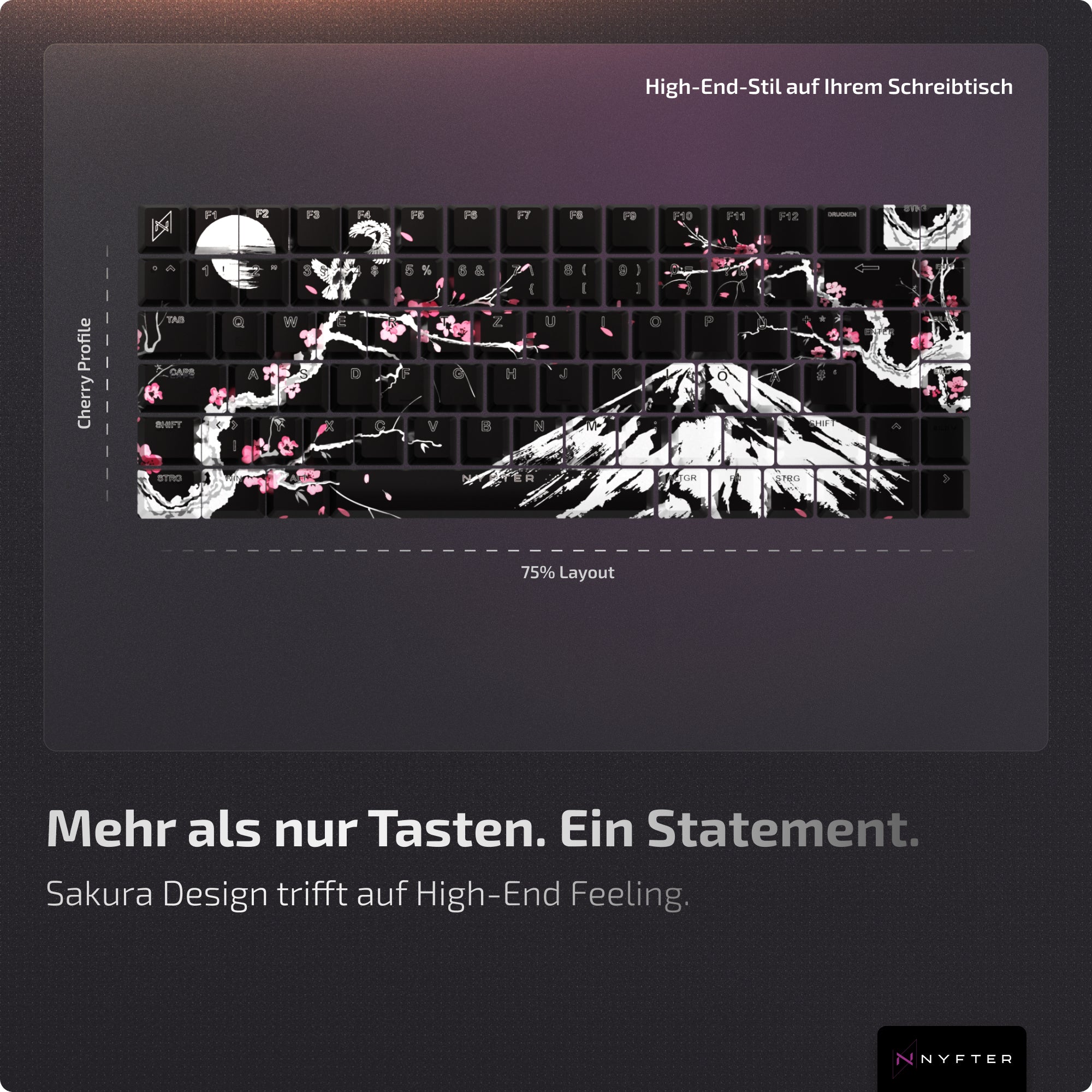 Frosted Full Bundle 75% "Sakura Black"