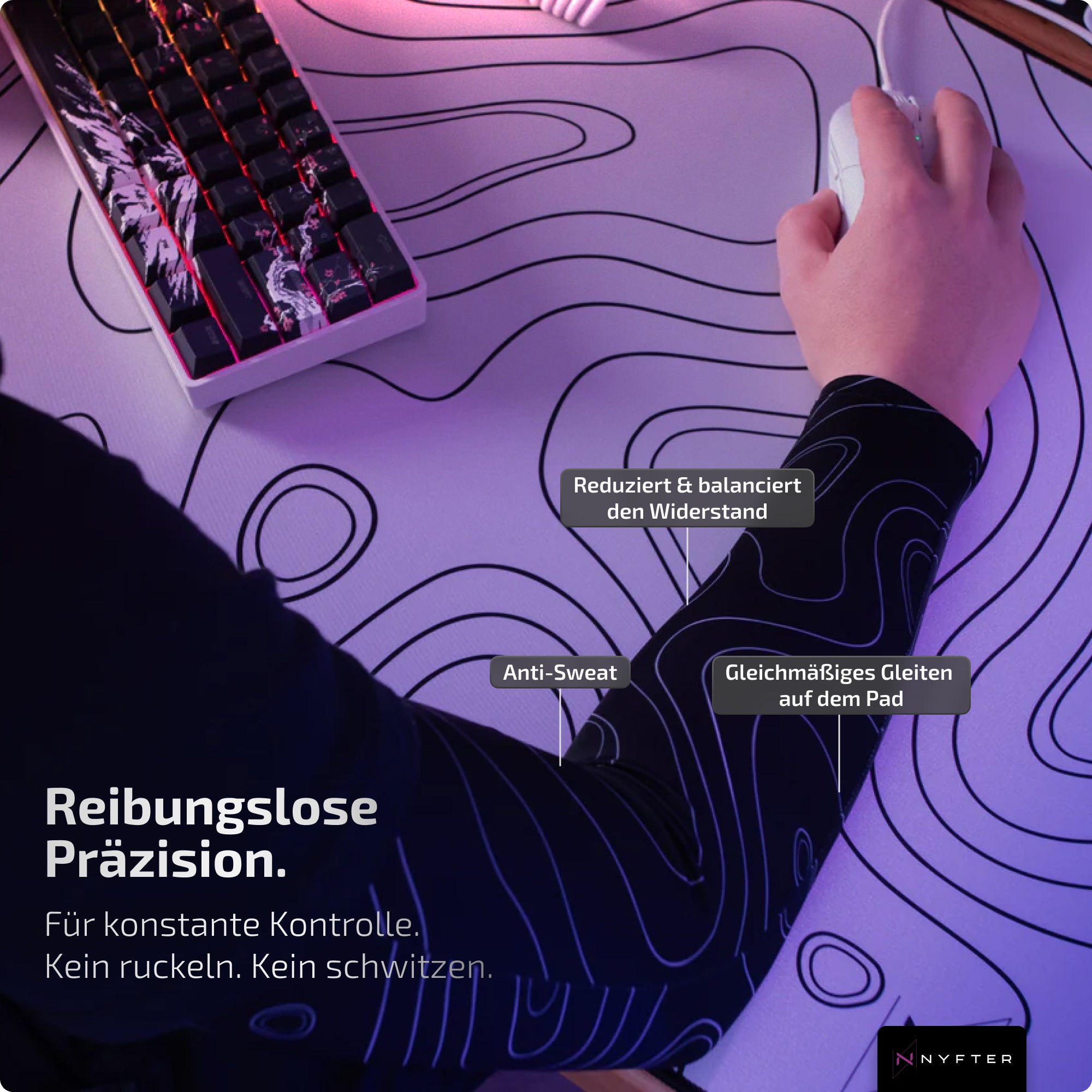 Frosted Setup Bundle 75% “Liquid Black/White”