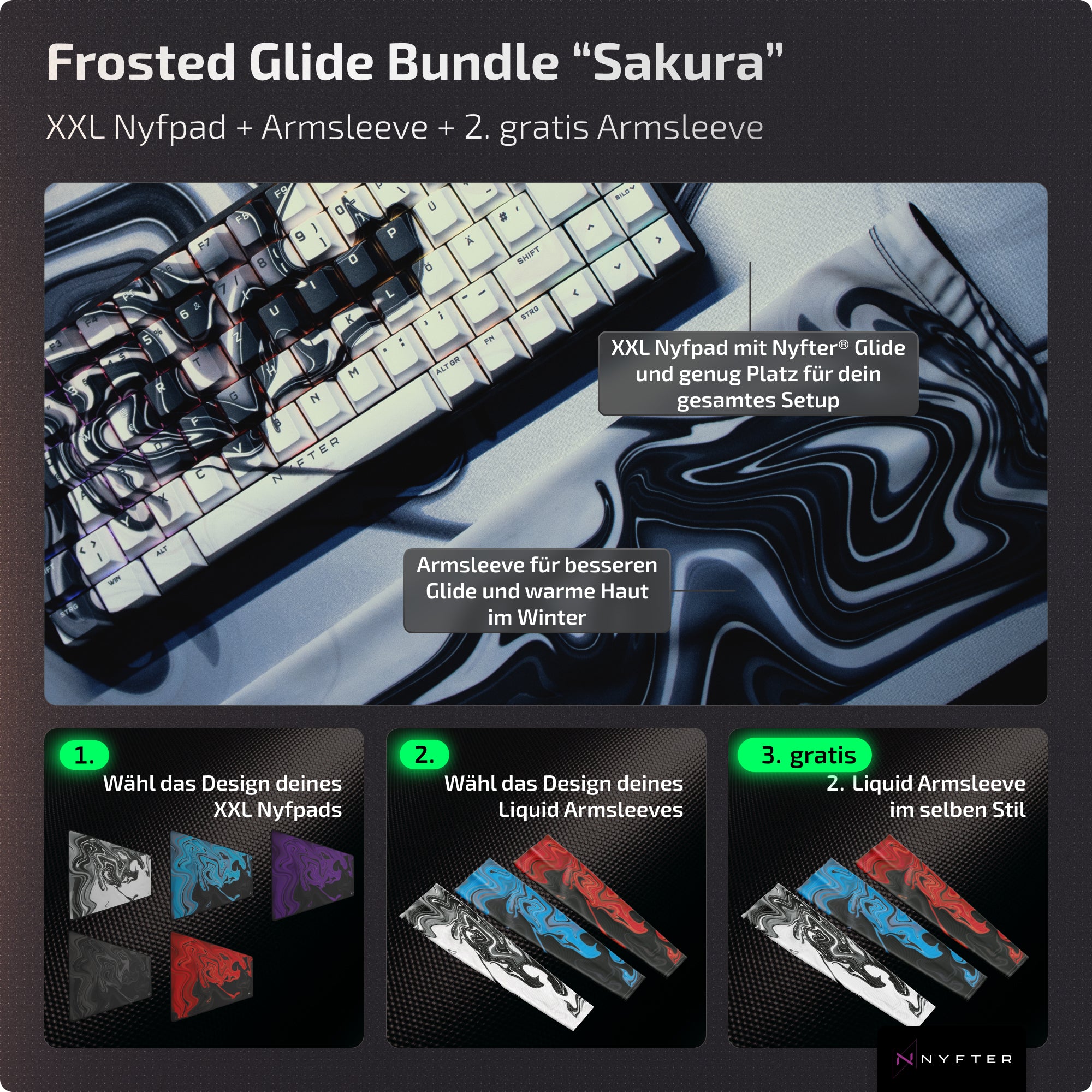 Frosted Glide Bundle "Liquid"