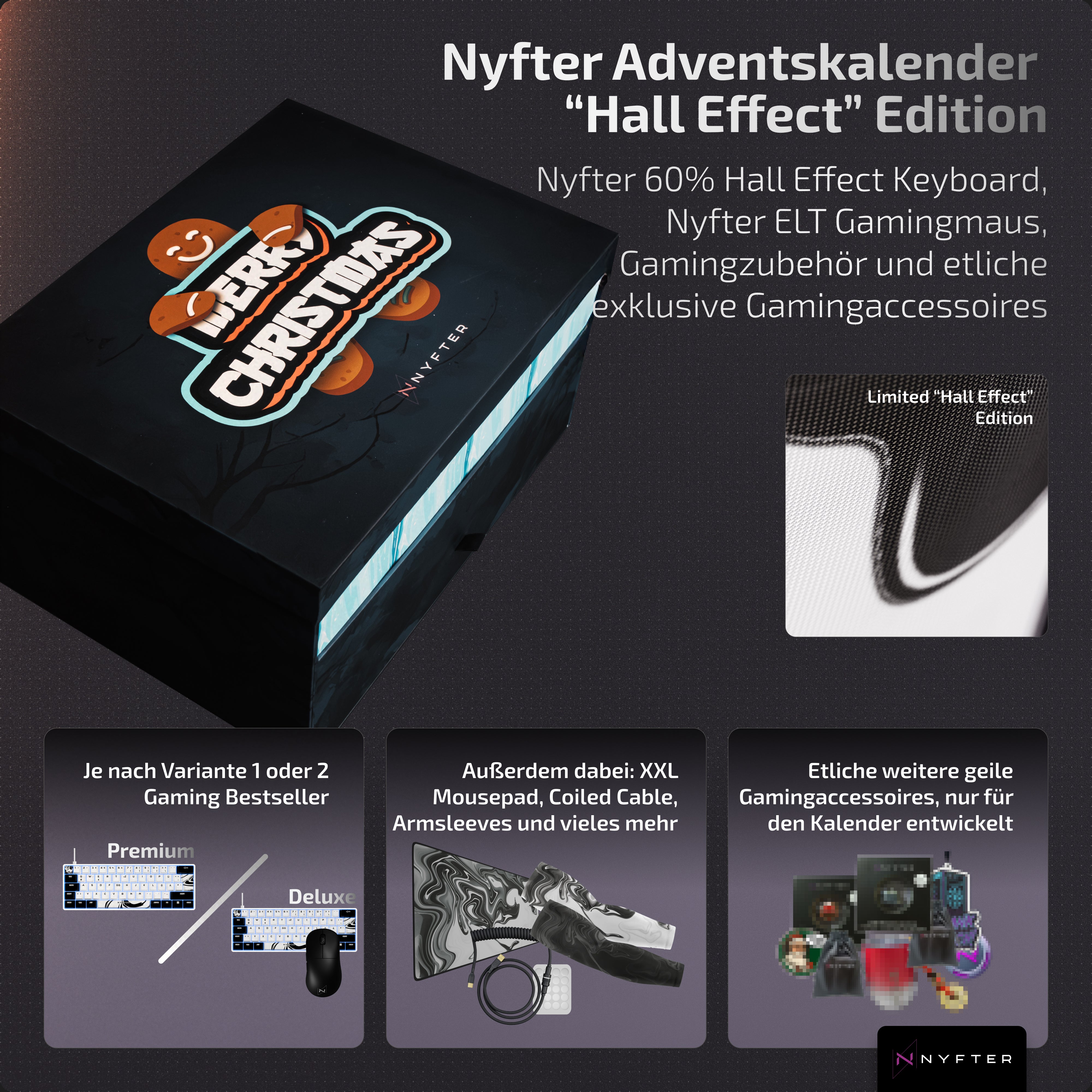 Nyfter Adventskalender "Hall Effect" Limited Edition