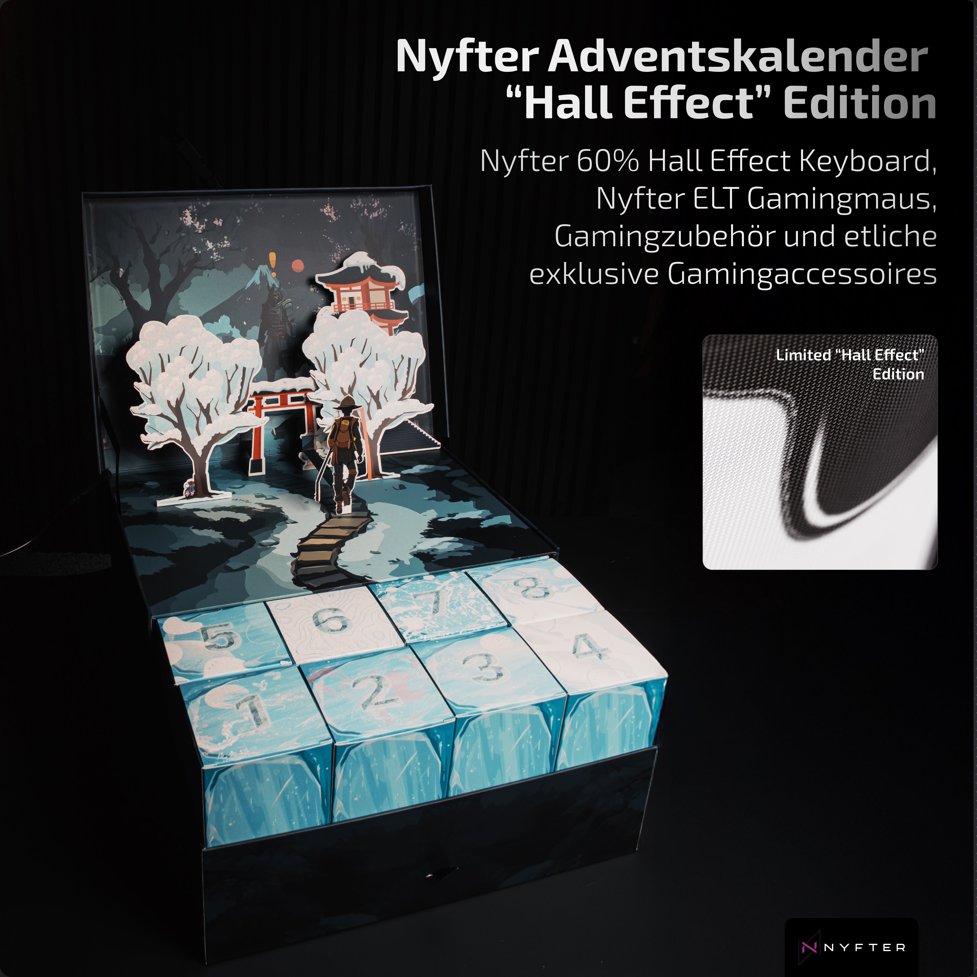 Nyfter Adventskalender "Hall Effect" Limited Edition