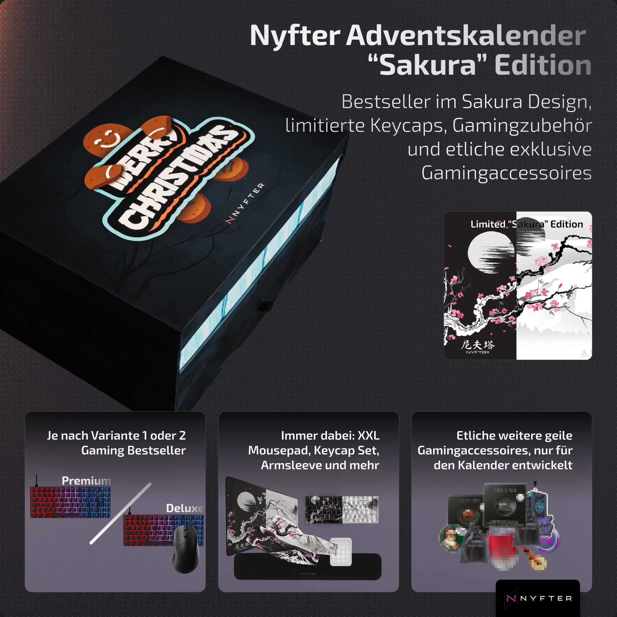 Nyfter Adventskalender "Sakura" Limited Edition