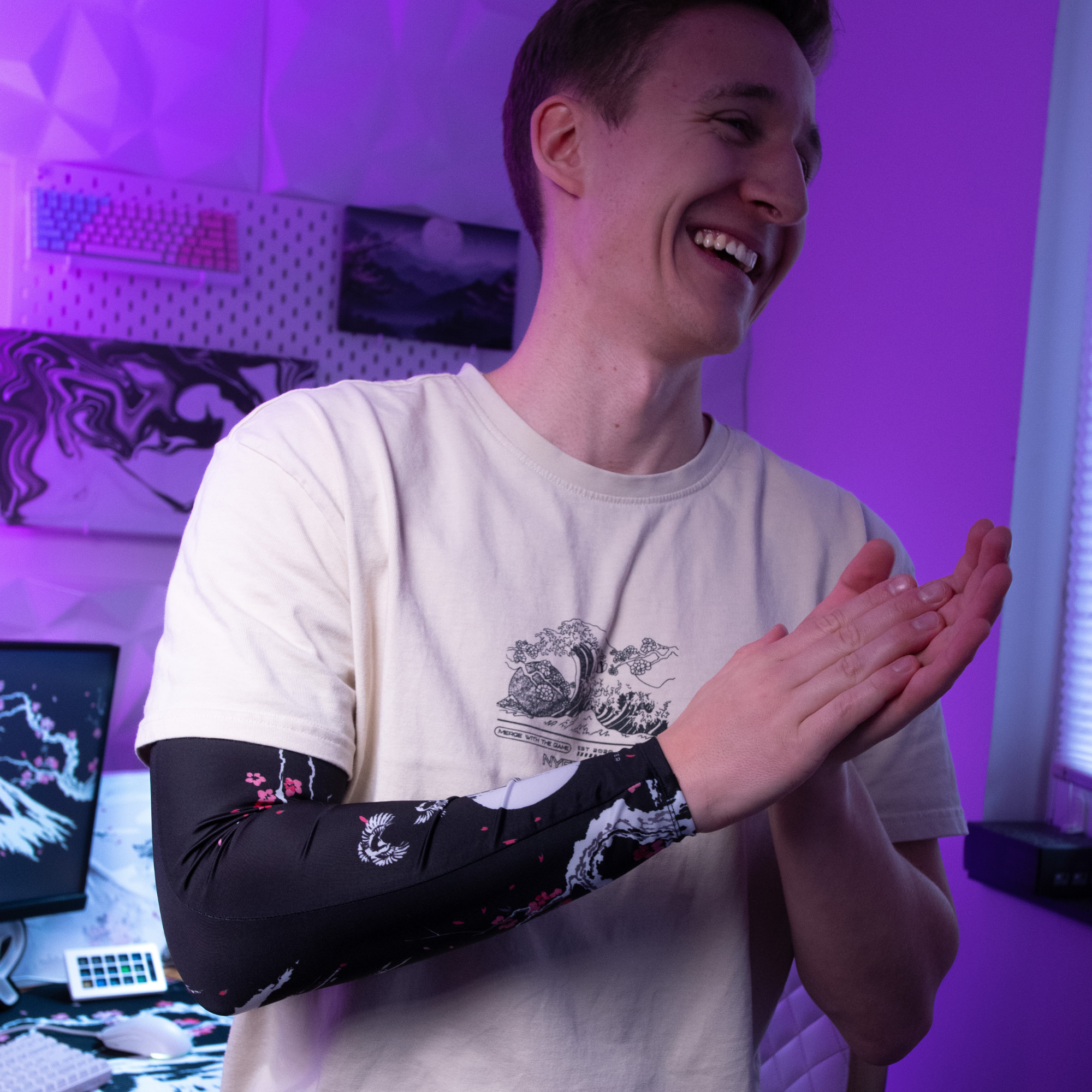 Nyfter® Gaming Arm Sleeve Sakura