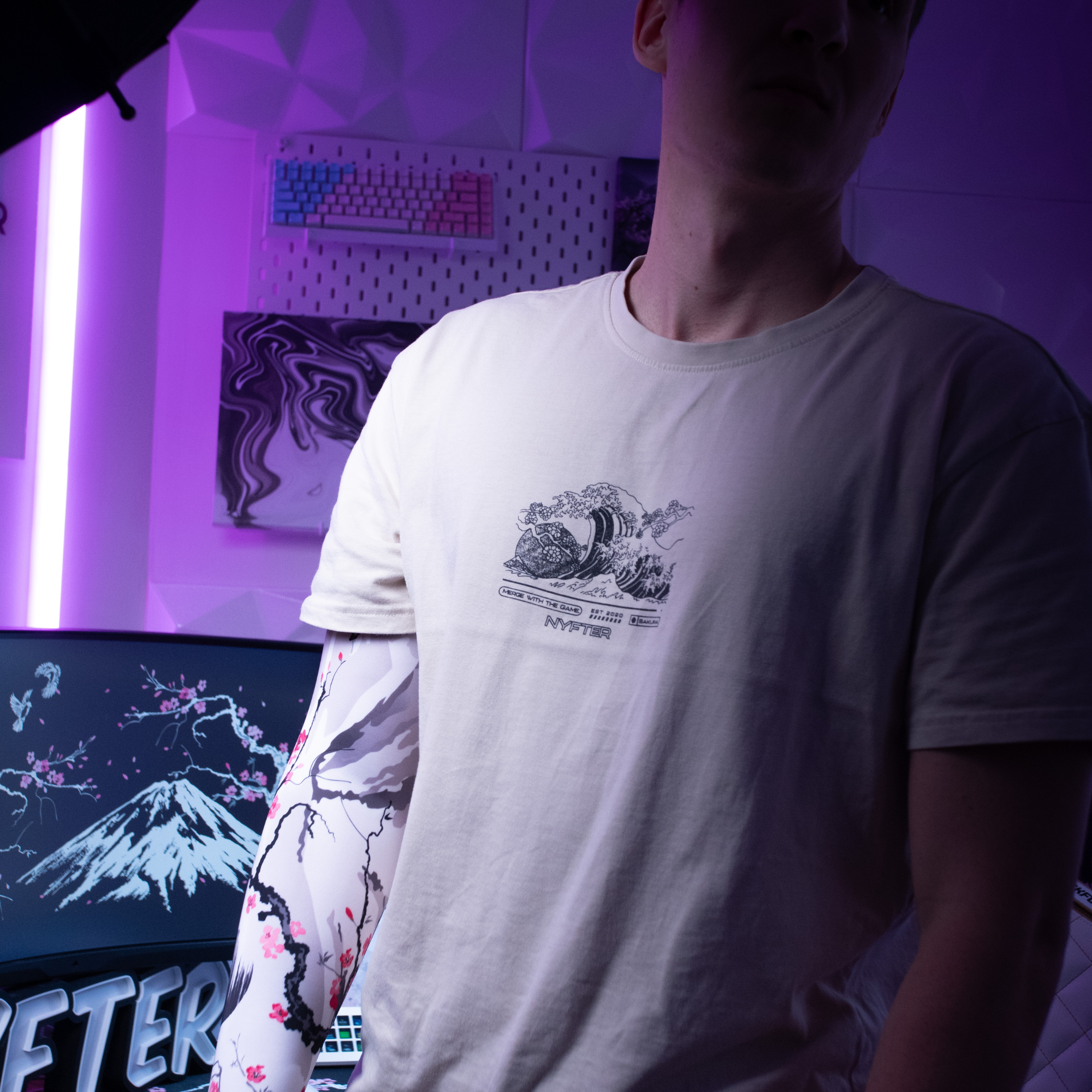 Nyfter® Gaming Arm Sleeve Sakura