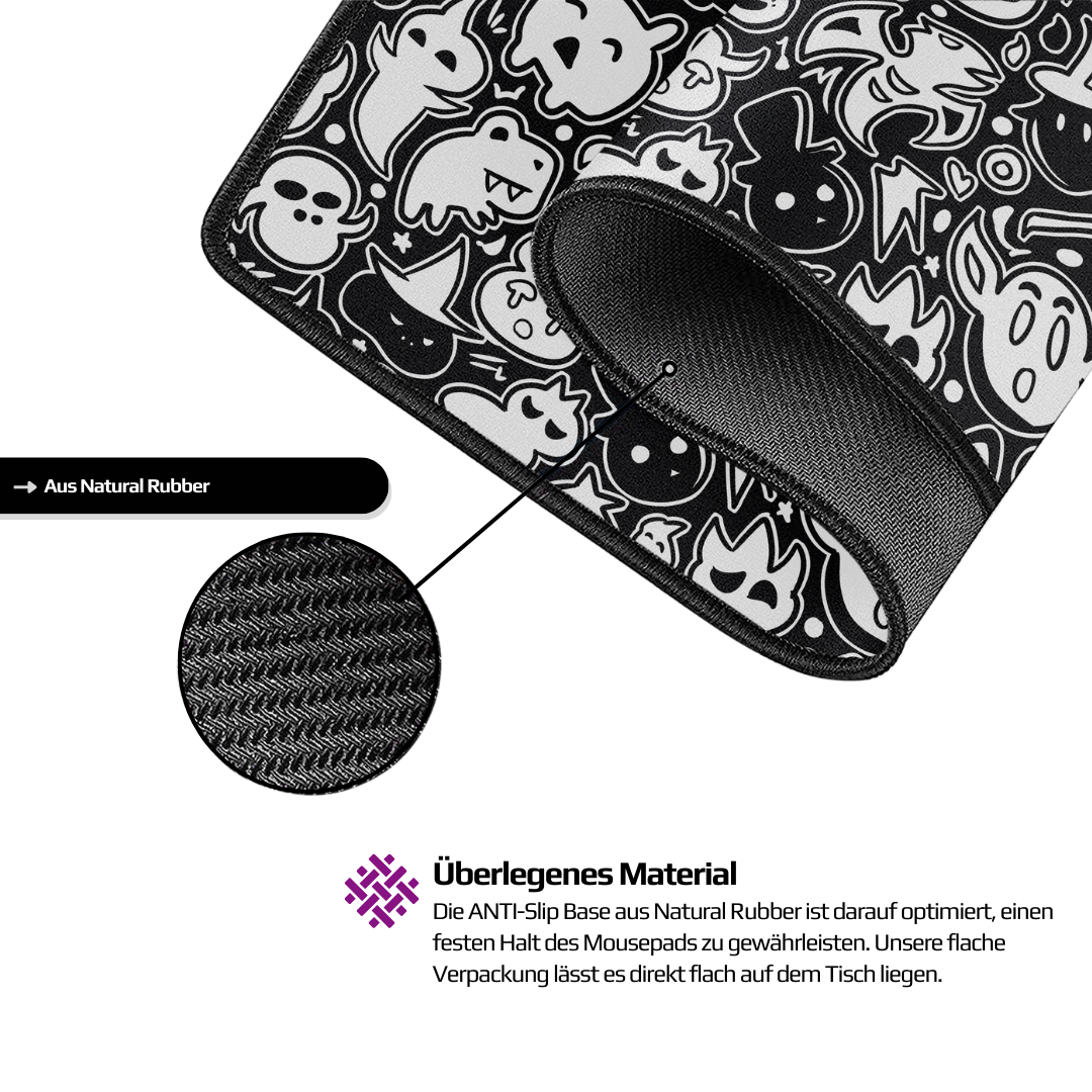 Nyfpad XXL Emojis Premium Gaming Mousepad