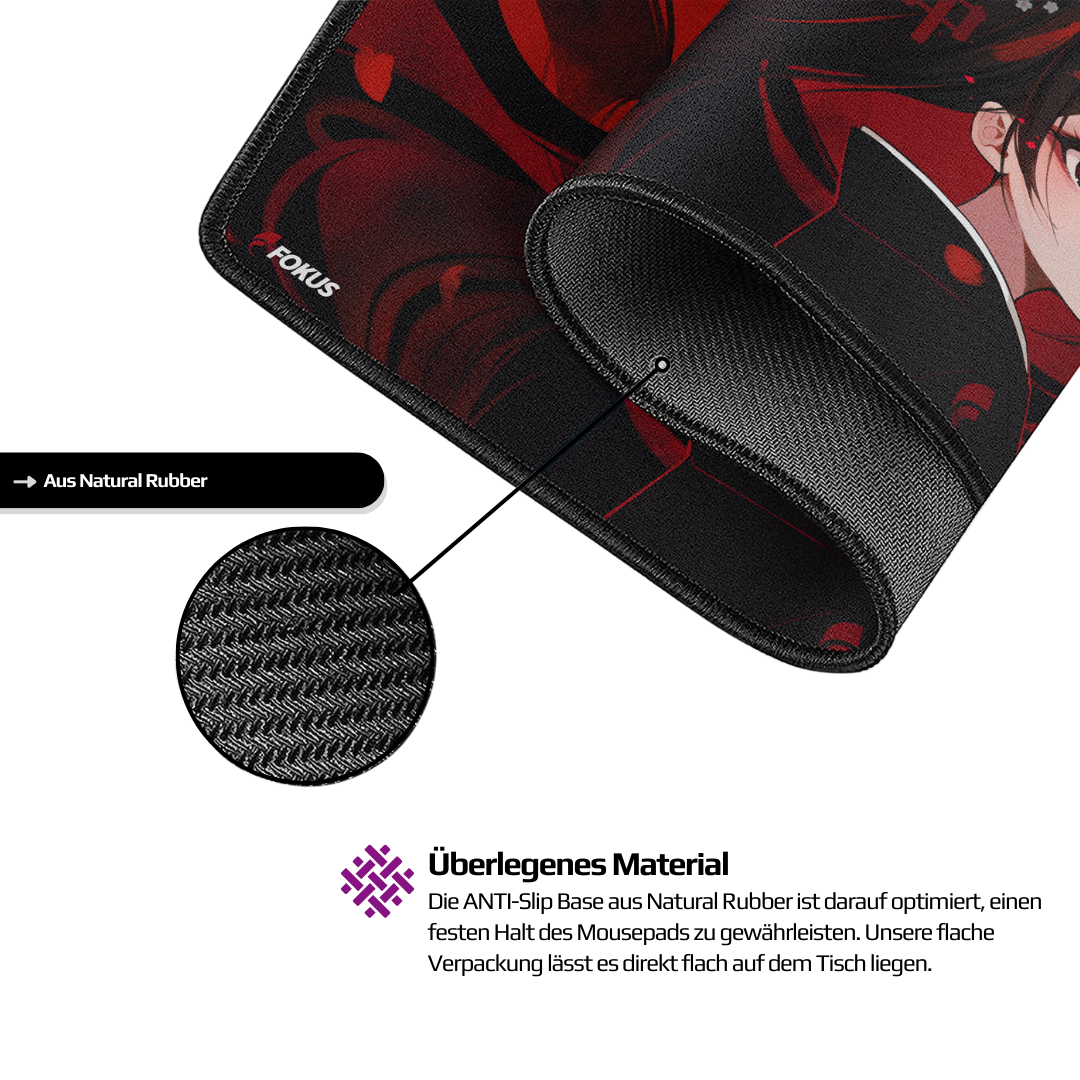 FOKUS x Nyfter: XXL Nyfpad "Red Anime"