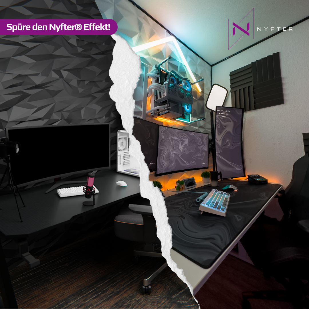 Nyfpad XXL Moon Samurai Premium Gaming Mousepad