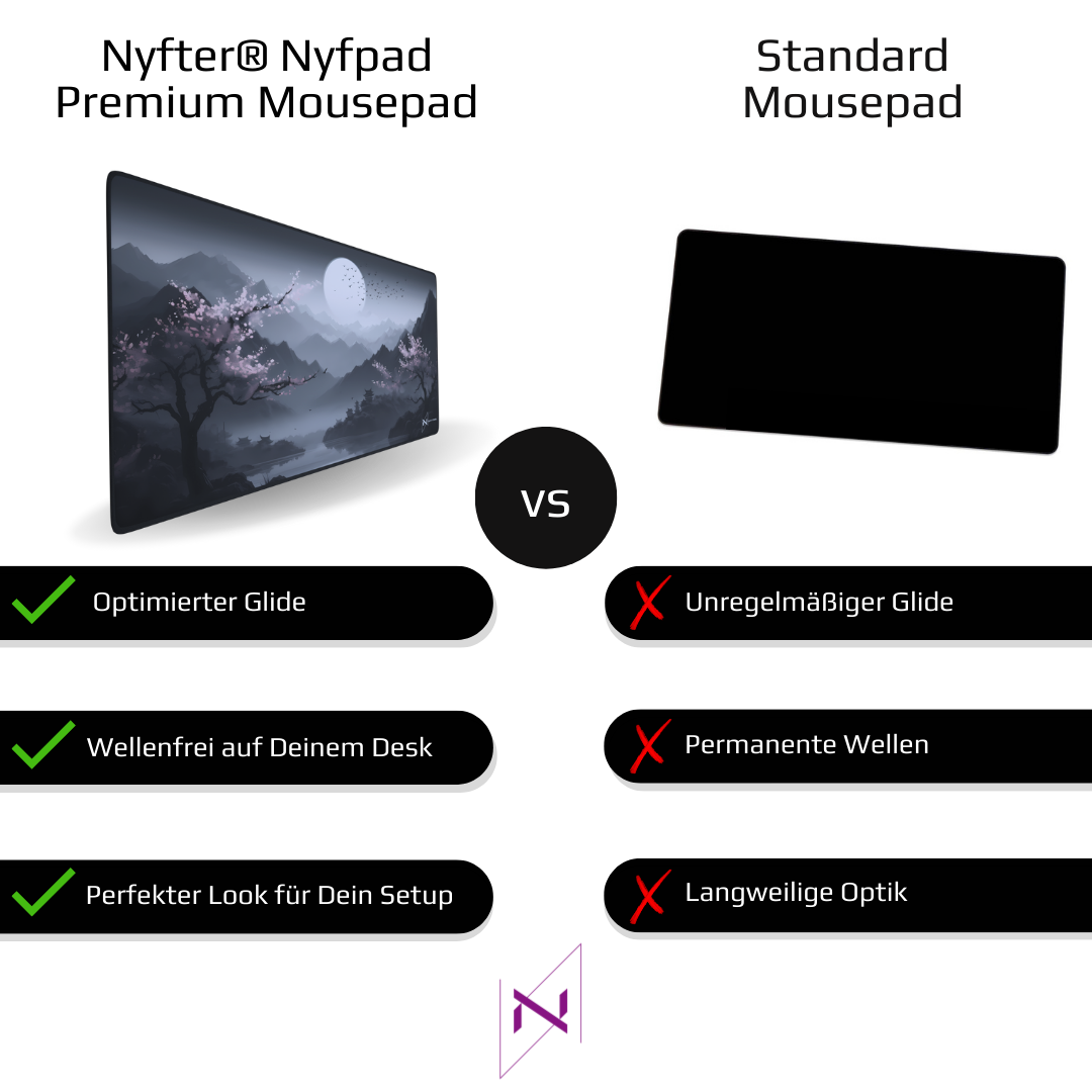 Nyfpad 3XL Sakura v3 Premium Gaming Mousepad