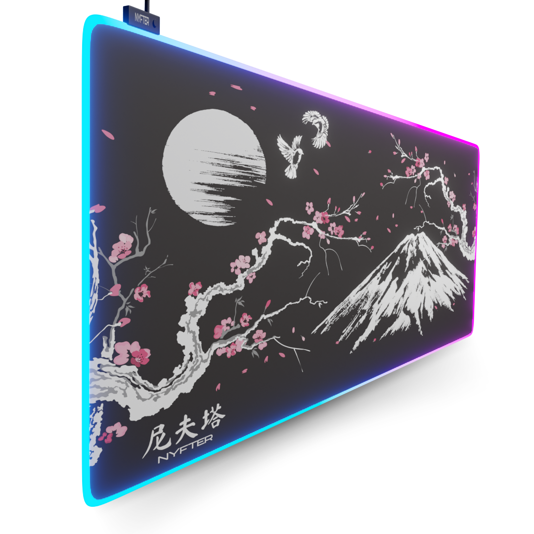 RGB Nyfpad Sakura Premium Gaming Mousepad