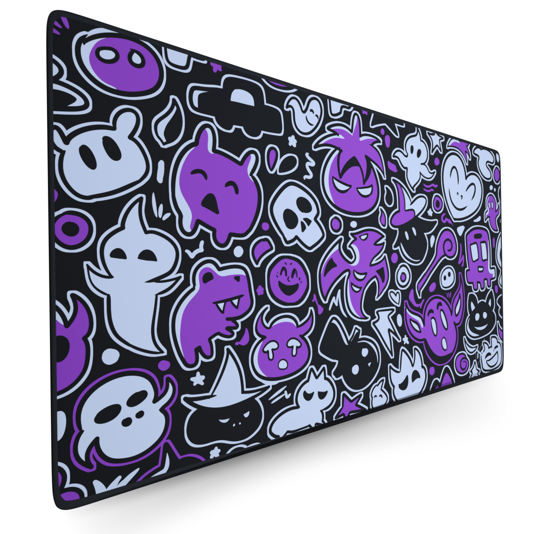 Tapis de souris de jeu Nyfpad XXL Emojis Premium