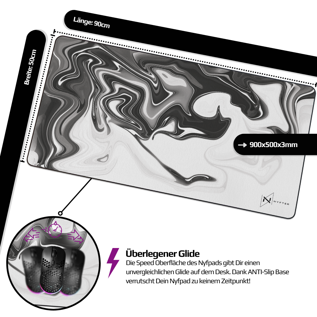 "Aim God" - Bundle Liquid Black-White