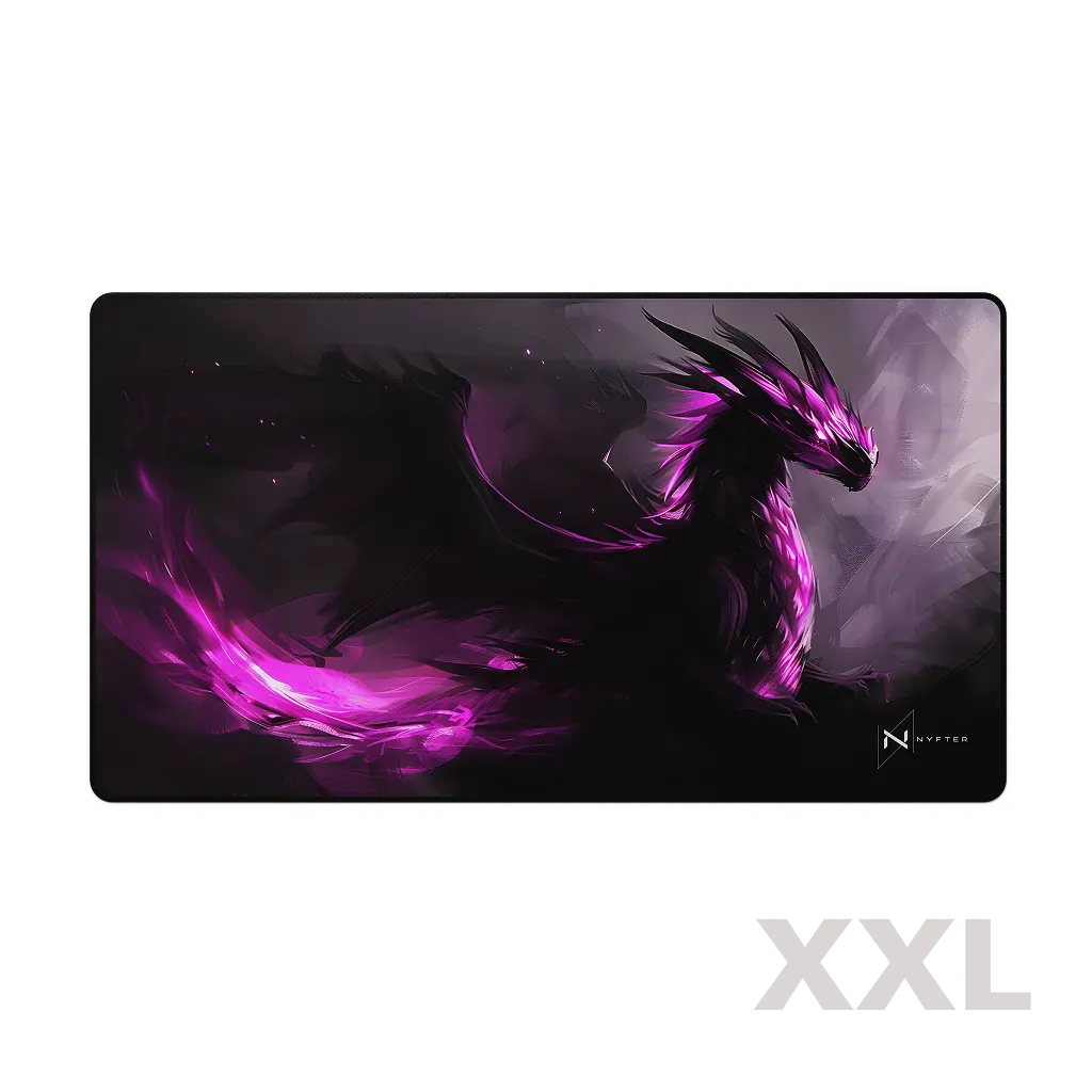 Nyfpad XXL Pink Dragon Premium Gaming Mousepad