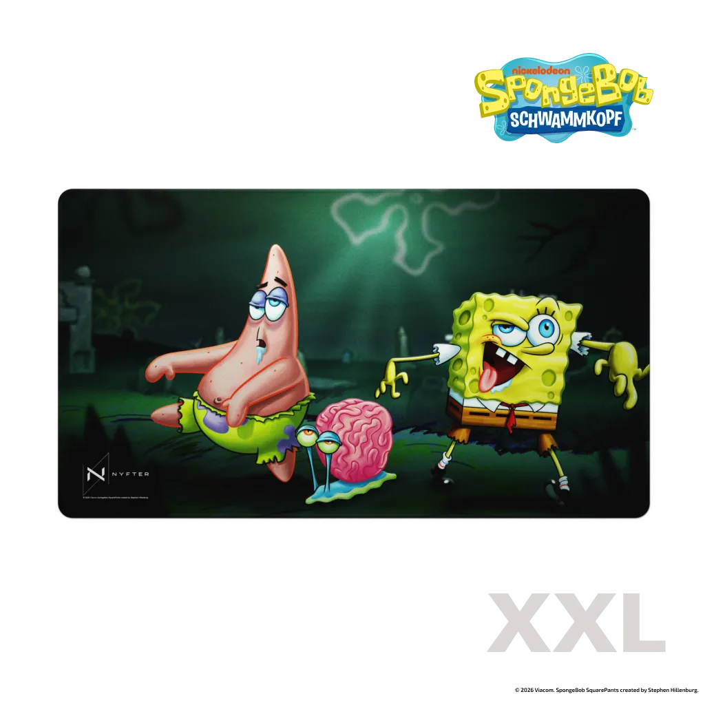Limited Nyfpad XXL "Zombie Neighbours" SpongeBob Halloween Edition