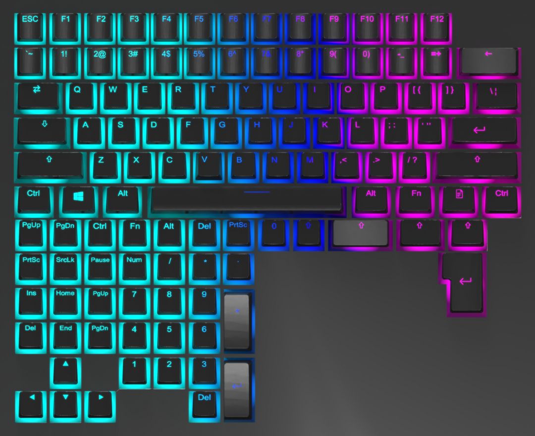 Nyfter Pudding Keycaps