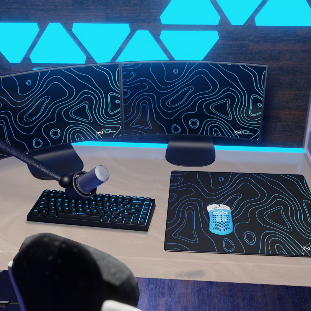 Nyfpad L Topography Gaming Mousepad