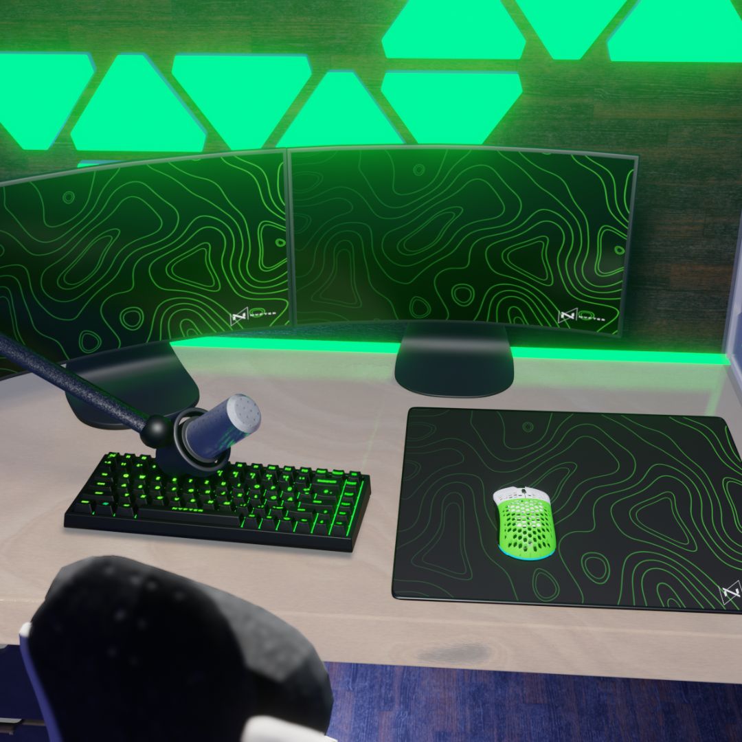 Nyfpad L Topography Gaming Mousepad