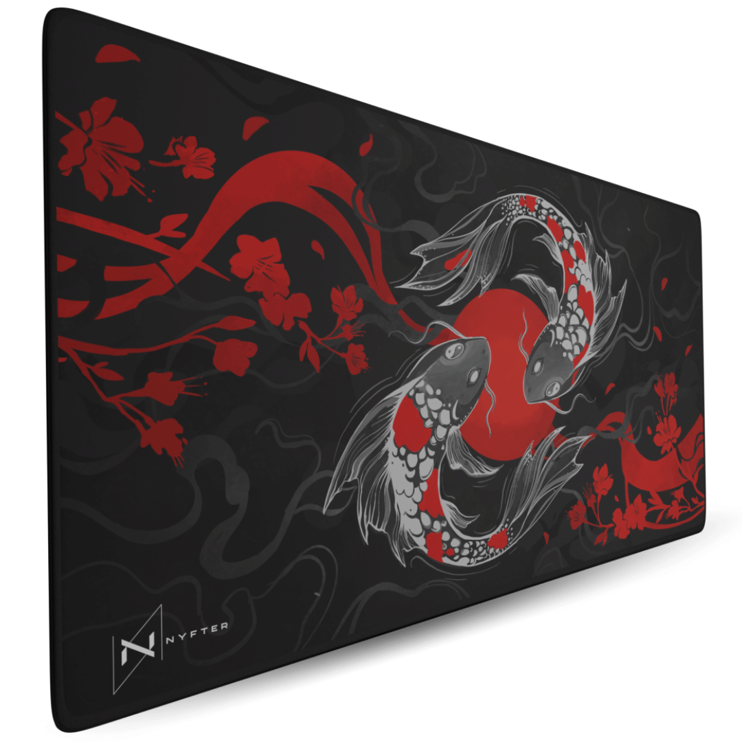 Tapis de souris de jeu Nyfpad XXL Koi Premium