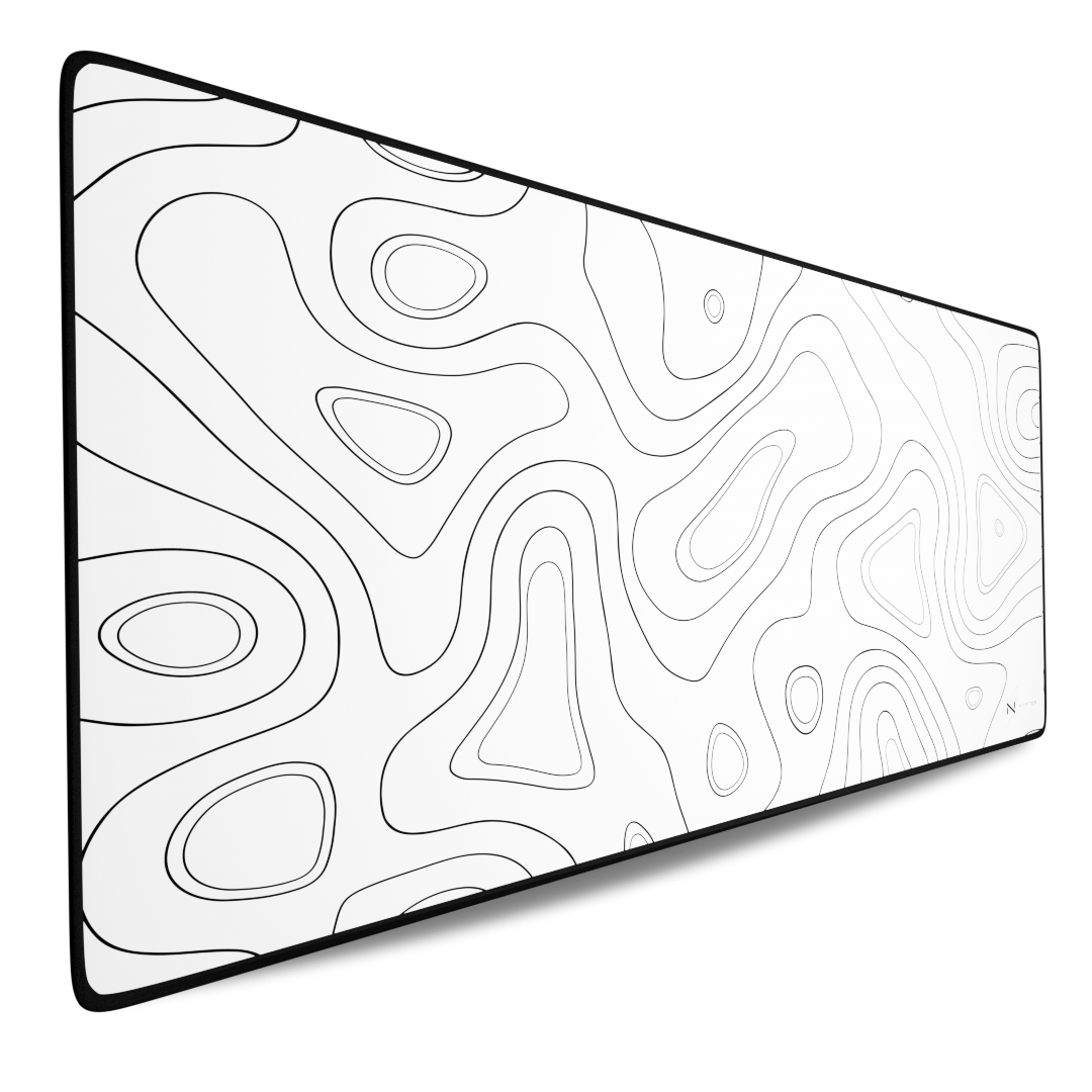 Tapis de souris de jeu haut de gamme topographie Nyfpad 3XL