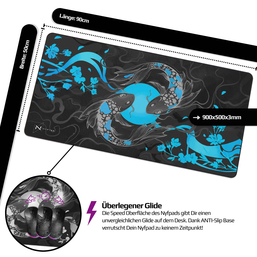 Configuration du pack de transformation Koi Blossom Blue 75 %