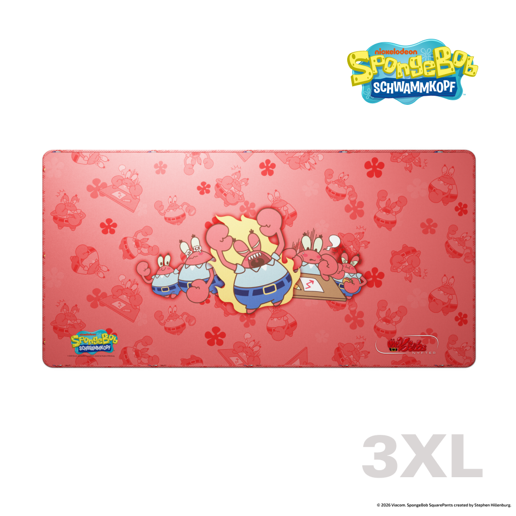 Nyfpad 3XL Premium Gaming Mousepad - "Mr. Krabs QMOJI"