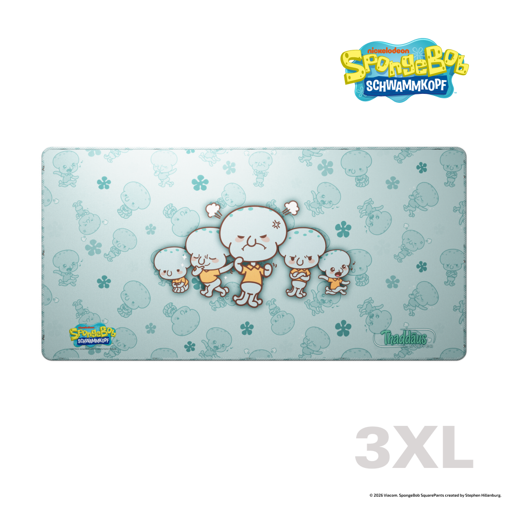 Nyfpad 3XL Premium Gaming Mousepad - "Thaddäus QMOJI"