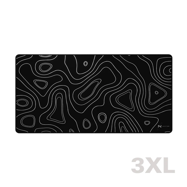 Tapis de souris de jeu haut de gamme topographie Nyfpad 3XL