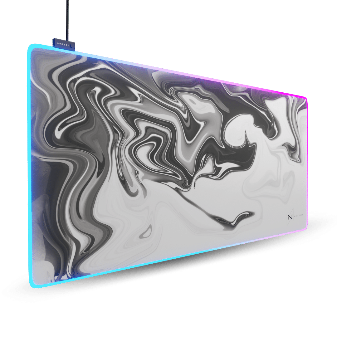 Tapis de souris de jeu RGB Nyfpad Liquid Premium