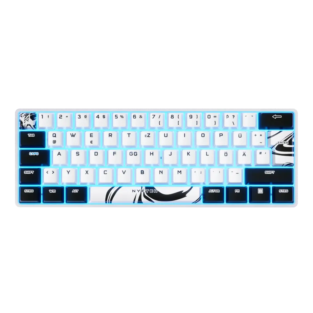 Clavier à effet Hall Nyfter® Nyfboard HE 61K