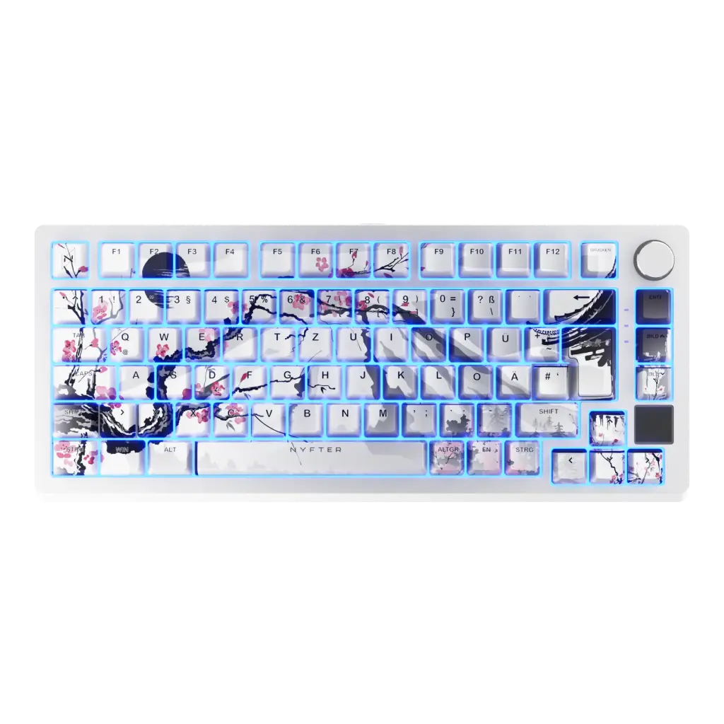 Clavier à effet Hall sans fil Nyfter® Nyfboard HE 82K 2.0