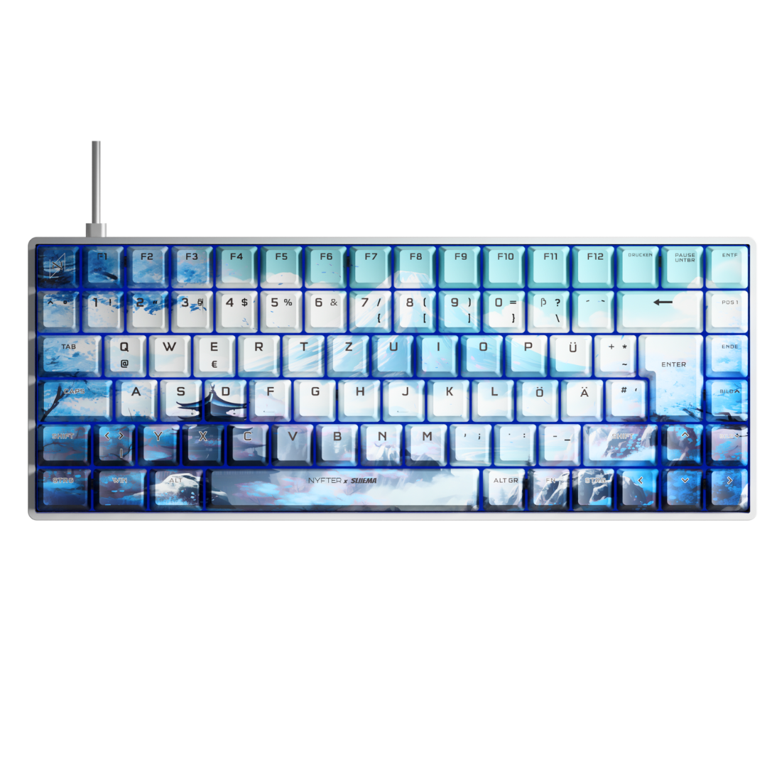 Nyfter Sliiema Blue Keycaps