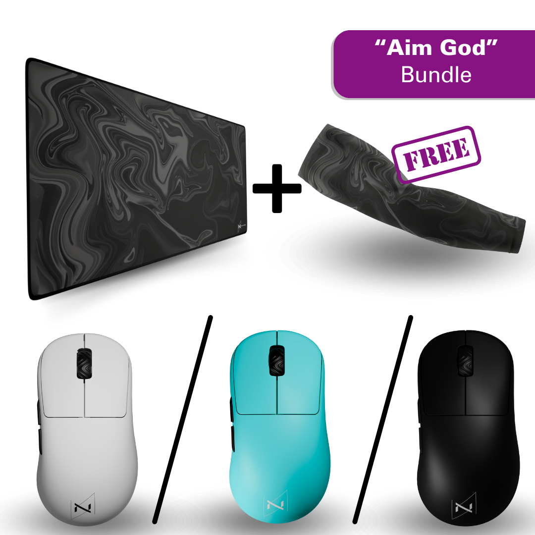 "Aim God" - Bundle Liquid Grey-Black