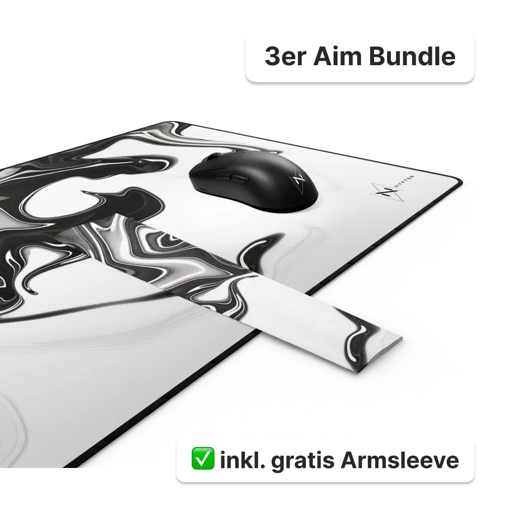 "Aim God" - Bundle Liquide Noir-Blanc