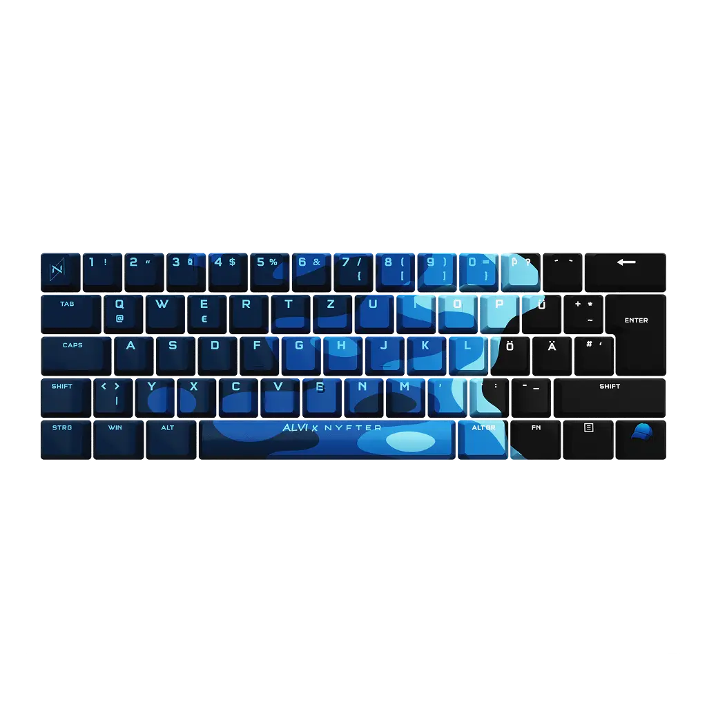 Nyfter "Alvi x Nyfter" Keycaps 60%