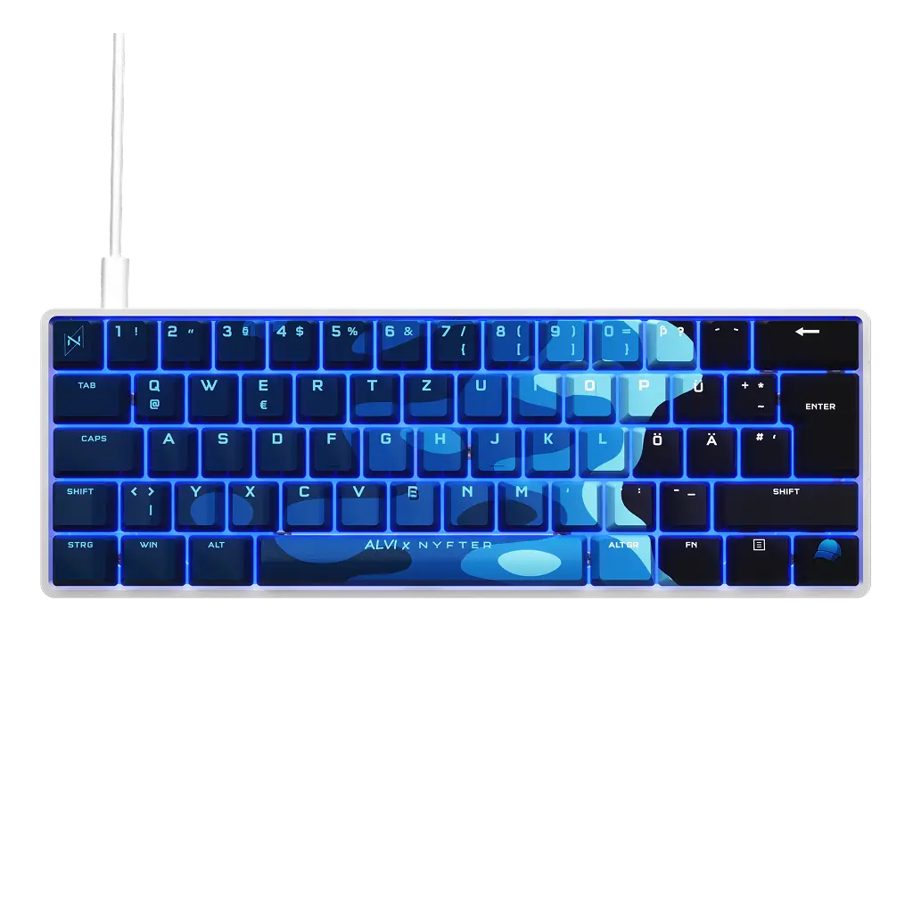 Nyfter "Alvi x Nyfter" Keycaps 60%