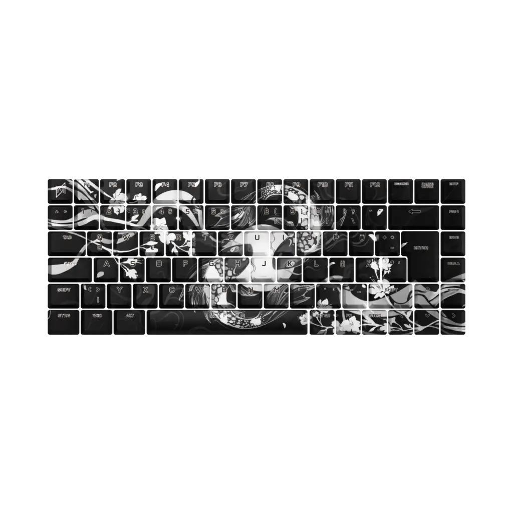 Nyfter Koi Blossom Keycaps