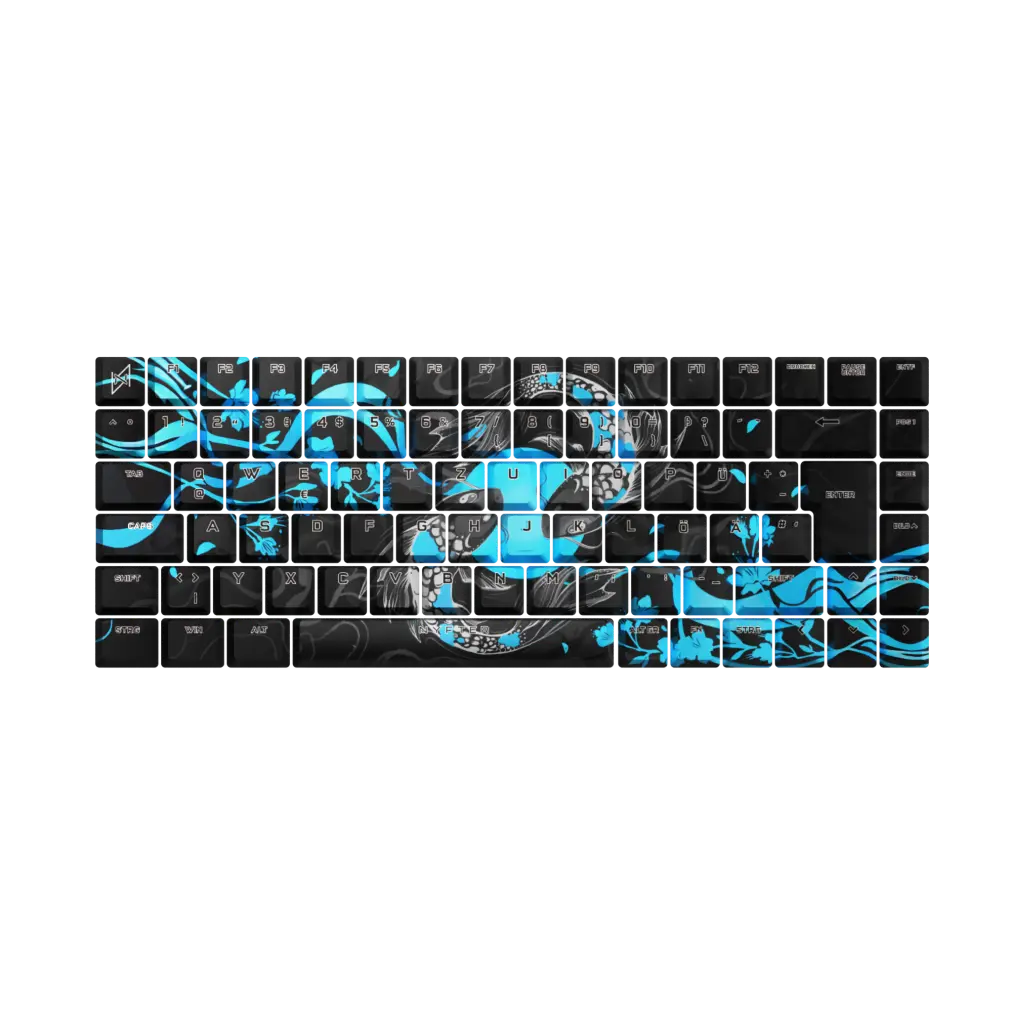 Nyfter Koi Blossom Keycaps