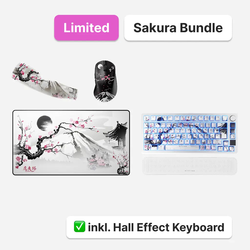 Nyfter Sakura White Set (Limited)