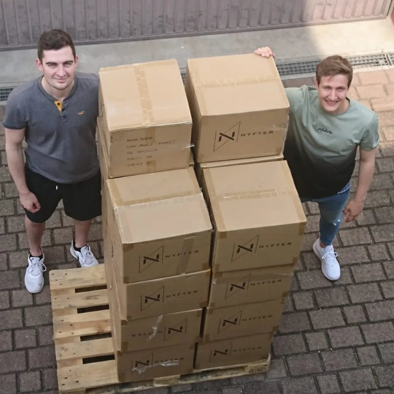 Die erste Lieferung