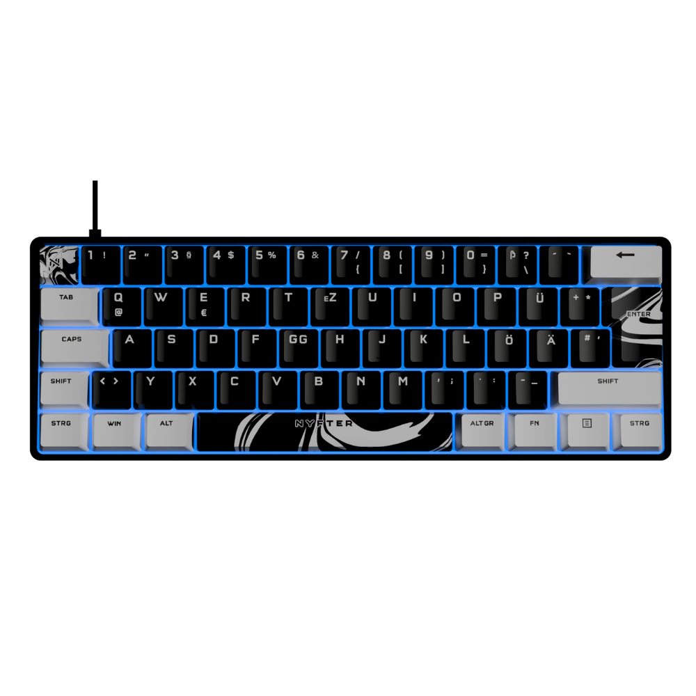 Nyfter® Hall Effect Tastatur Nyfboard HE 61K